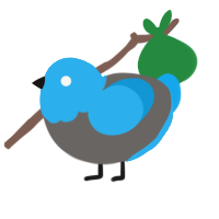(unnamed), a grey and sky chicken with a head pattern