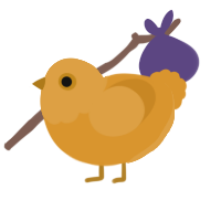 (unnamed), a orange chicken with a head pattern