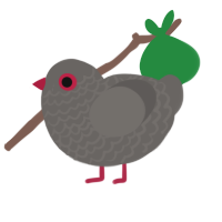 (unnamed), a grey chicken with a lace pattern