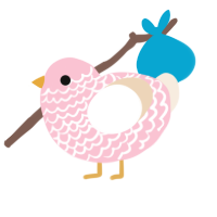(unnamed), a rose and cream chicken with a lace pattern