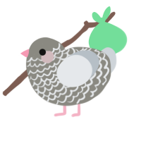 (unnamed), a ash and mist chicken with a lace pattern