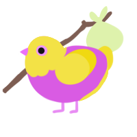 (unnamed), a orchid and yellow chicken with a head pattern