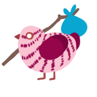 (unnamed), a rose and maroon chicken with a bar pattern