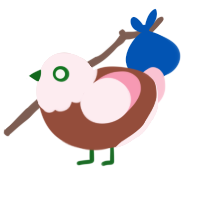 (unnamed), a russet and rose chicken with a head pattern
