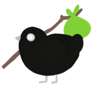 (unnamed), a black chicken with a double-lace pattern