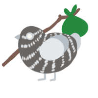 (unnamed), a grey and mist chicken with a bar pattern