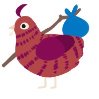 (unnamed), a red and wine chicken with a bar pattern
