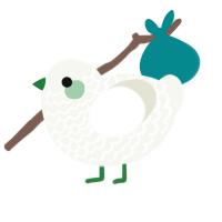 (unnamed), a white chicken with a lace pattern