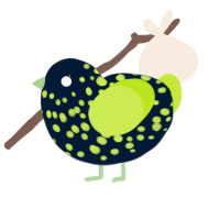 glowstick, a tumblr and lime chicken with a speckle pattern
