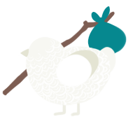 (unnamed), a white chicken with a double-lace pattern