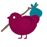 oh yea woo yea, a maroon chicken with a half-lace pattern