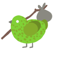 (unnamed), a grass and chartreuse chicken with a speckle pattern