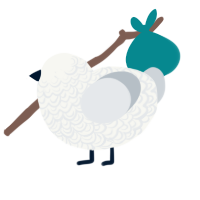 (unnamed), a white and mist chicken with a double-lace pattern