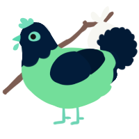 (unnamed), a spring and tumblr chicken with a head pattern