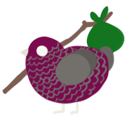 (unnamed), a wine and grey chicken with a lace pattern