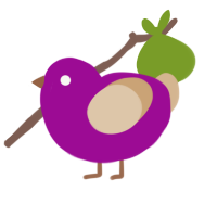 (unnamed), a plum and beige chicken
