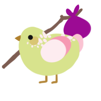 lilypad, a lemon and rose chicken with a neck-speckle pattern