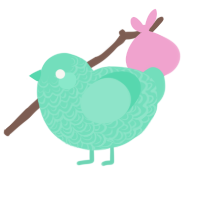 (unnamed), a mint chicken with a double-lace pattern
