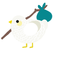 Lemon, a white chicken with a lace pattern