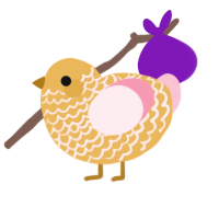 (unnamed), a honey and rose chicken with a lace pattern
