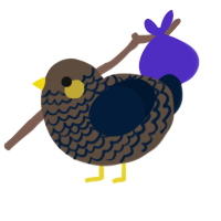 (unnamed), a bark and tumblr chicken with a lace pattern