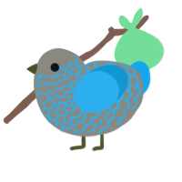 (unnamed), a ash and sky chicken with a lace pattern