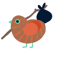 (unnamed), a brown and vermilion chicken with a bar pattern