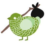 (unnamed), a chartreuse and gluppy chicken with a lace pattern