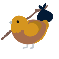 (unnamed), a brown and ochre chicken with a head pattern
