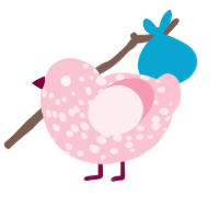 (unnamed), a rose chicken with a speckle pattern
