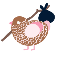 (unnamed), a brown and rose chicken with a lace pattern
