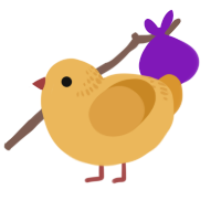 (unnamed), a honey and orange chicken with a neck-band pattern
