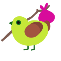 Avocado, a lime and russet chicken