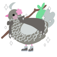 Silver, a ash and silver chicken with a lace pattern