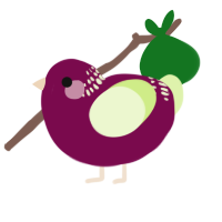 (unnamed), a wine and apple chicken with a neck-band pattern
