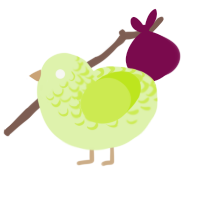zz, a apple and lime chicken with a half-lace pattern