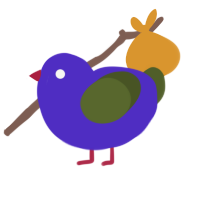 Sassafras, a indigo and olive chicken