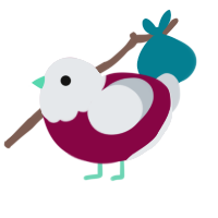 Cup, a maroon and mist chicken with a head pattern