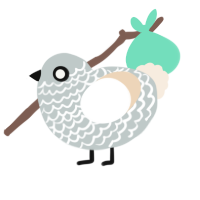 Truck Freak, a silver and cream chicken with a lace pattern