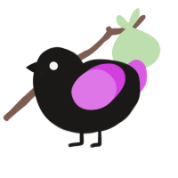 (unnamed), a sable and orchid chicken