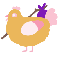 Rose Gold, a honey and rose chicken