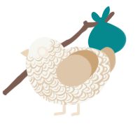 (unnamed), a white and beige chicken with a double-lace pattern