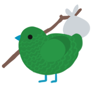 (unnamed), a viridian chicken with a lace pattern