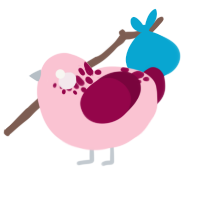 (unnamed), a rose and maroon chicken with a neck-speckle pattern