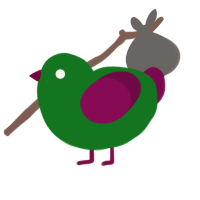 A leaf and wine chicken