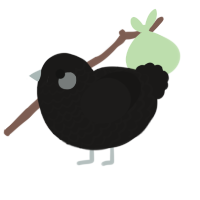 (unnamed), a sable chicken with a lace pattern