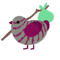 (unnamed), a ash and wine chicken with a bar pattern