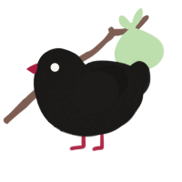(unnamed), a sable chicken with a lace pattern