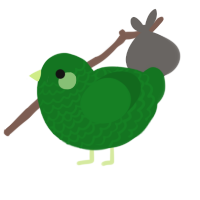 Cactus, a leaf chicken with a lace pattern