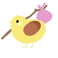 Kiwi, a yellow and russet chicken